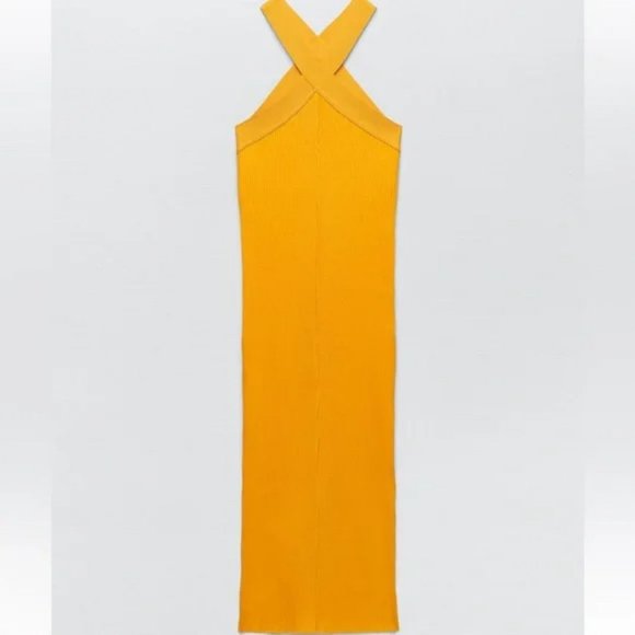 ZARA STRAP DRESS - Picture 8 of 10